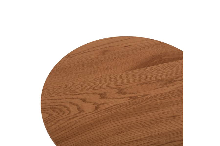 ΤΡΑΠΕΖΑΚΙ ΒΟΗΘΗΤΙΚΟ TALBERT HM18025 MDF ΣΕ ΦΥΣΙΚΟ ΞΥΛΟΥ Φ45x50,5Υεκ.