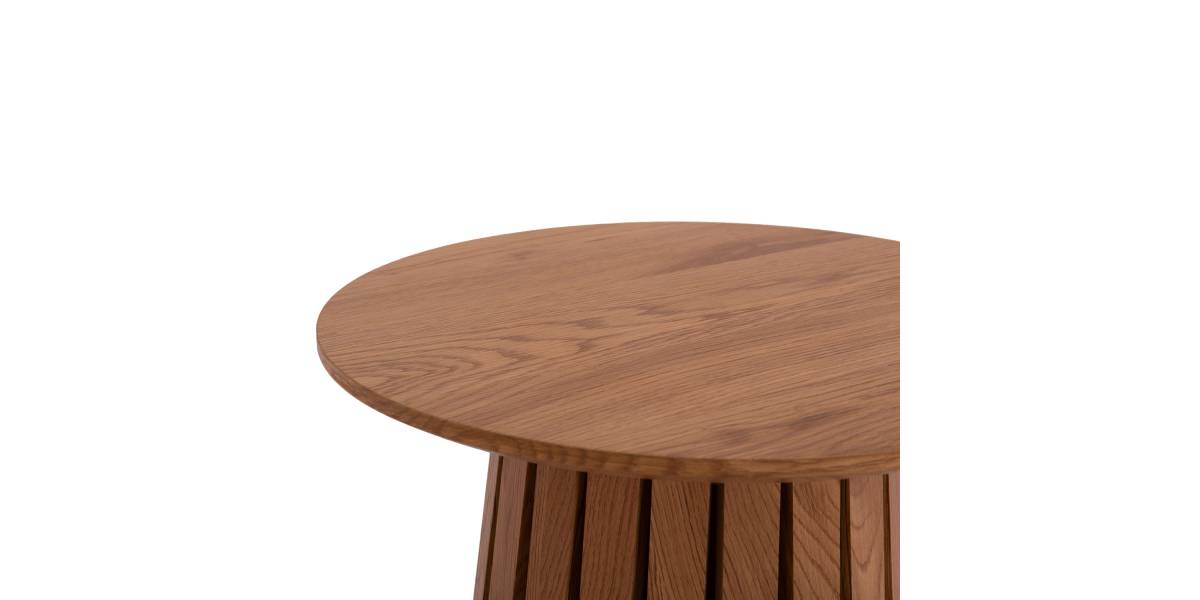 ΤΡΑΠΕΖΑΚΙ ΒΟΗΘΗΤΙΚΟ TALBERT HM18025 MDF ΣΕ ΦΥΣΙΚΟ ΞΥΛΟΥ Φ45x50,5Υεκ.