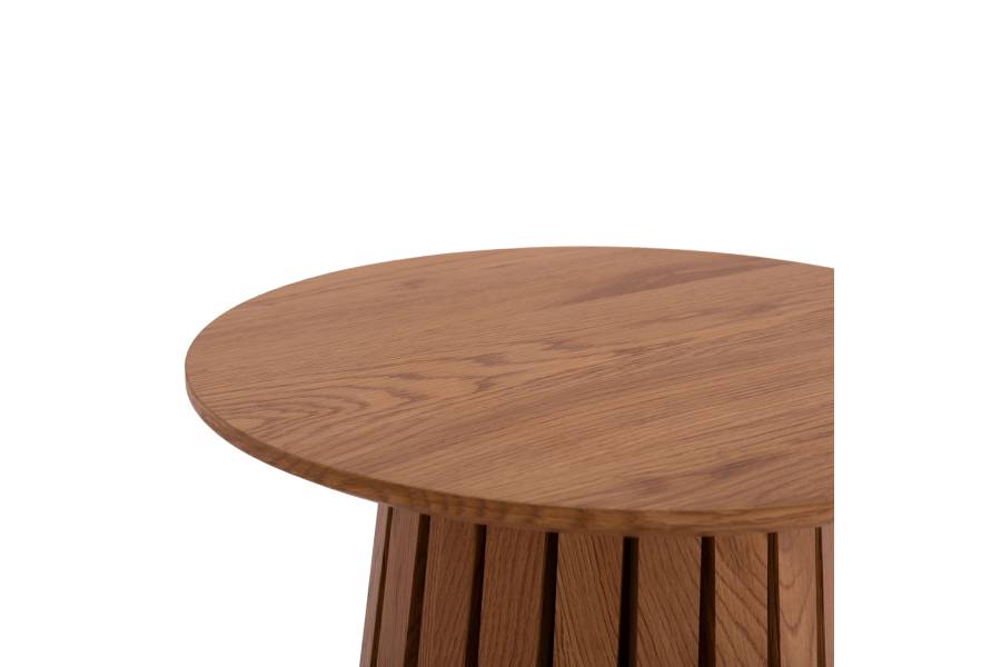 ΤΡΑΠΕΖΑΚΙ ΒΟΗΘΗΤΙΚΟ TALBERT HM18025 MDF ΣΕ ΦΥΣΙΚΟ ΞΥΛΟΥ Φ45x50,5Υεκ.