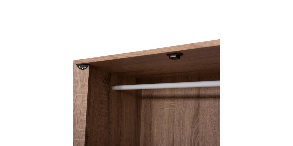 ΝΤΟΥΛΑΠΙ ΜΕ 4 ΑΠΟΘ.ΧΩΡΟΥΣ MATIN HM2480.02 SONAMA OAK ΜΕΛΑΜΙΝΗ 117x39,5x99,5Υεκ