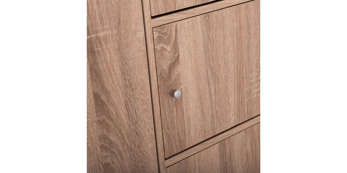 ΝΤΟΥΛΑΠΙ ΜΕ 4 ΑΠΟΘ.ΧΩΡΟΥΣ MATIN HM2480.02 SONAMA OAK ΜΕΛΑΜΙΝΗ 117x39,5x99,5Υεκ