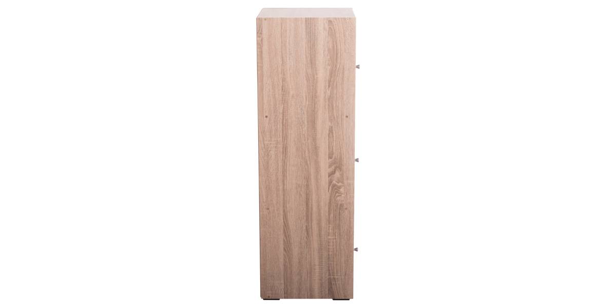 ΝΤΟΥΛΑΠΙ ΜΕ 3 ΑΠΟΘ. ΧΩΡΟΥΣ SORIANO HM9939.11 SONAMA OAK ΜΕΛΑΜΙΝΗ 40x39x119Υεκ.