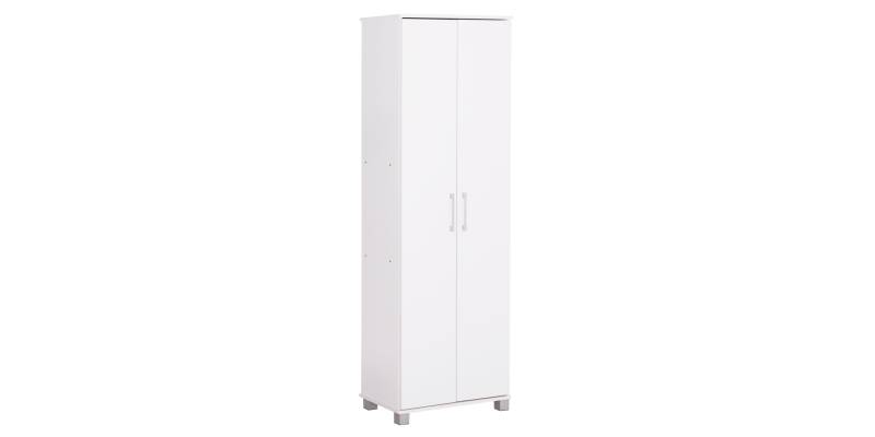 ΠΑΠΟΥΤΣΟΘΗΚΗ-ΝΤΟΥΛΑΠΑ CLUSE HM2403.03 ΜΕΛΑΜΙΝΗ ΛΕΥΚΟ ΧΡΩΜΑ 60Χ36,5Χ186,5Υεκ.
