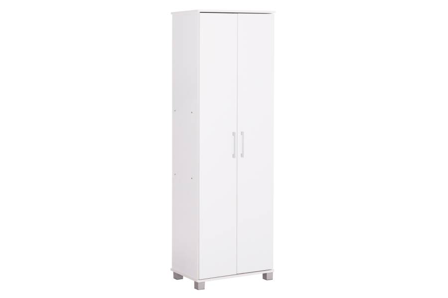 ΠΑΠΟΥΤΣΟΘΗΚΗ-ΝΤΟΥΛΑΠΑ CLUSE HM2403.03 ΜΕΛΑΜΙΝΗ ΛΕΥΚΟ ΧΡΩΜΑ 60Χ36,5Χ186,5Υεκ.