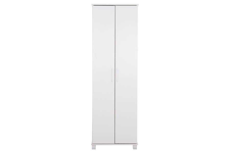 ΠΑΠΟΥΤΣΟΘΗΚΗ-ΝΤΟΥΛΑΠΑ CLUSE HM2403.03 ΜΕΛΑΜΙΝΗ ΛΕΥΚΟ ΧΡΩΜΑ 60Χ36,5Χ186,5Υεκ.