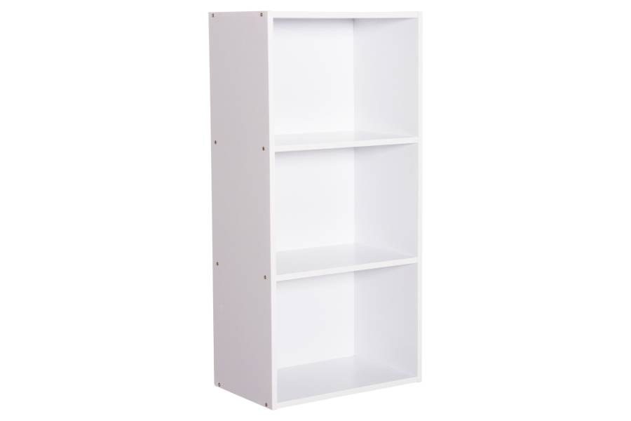 ΡΑΦΙΕΡΑ ΤΟΙΧΟΥ CUBICON HM9941.01 ΛΕΥΚΗ ΜΕΛΑΜΙΝΗ 38,5x23,5x80Υεκ.