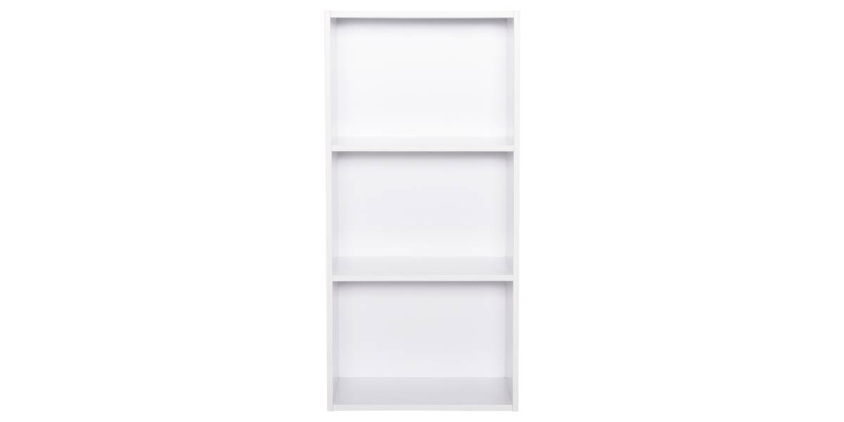 ΡΑΦΙΕΡΑ ΤΟΙΧΟΥ CUBICON HM9941.01 ΛΕΥΚΗ ΜΕΛΑΜΙΝΗ 38,5x23,5x80Υεκ.