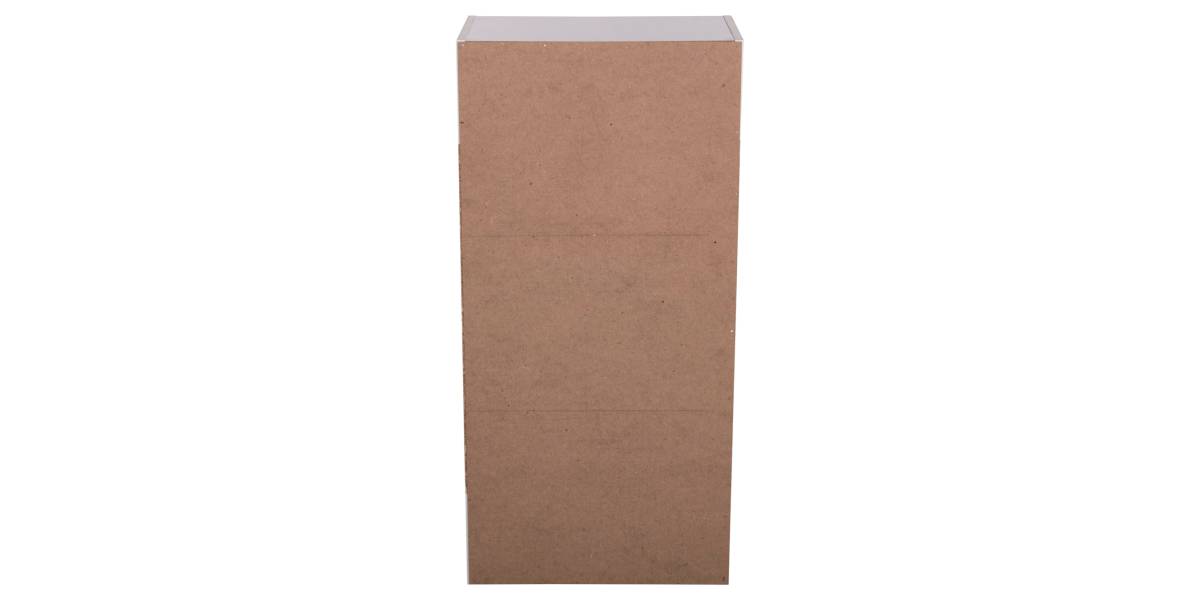 ΡΑΦΙΕΡΑ ΤΟΙΧΟΥ CUBICON HM9941.01 ΛΕΥΚΗ ΜΕΛΑΜΙΝΗ 38,5x23,5x80Υεκ.