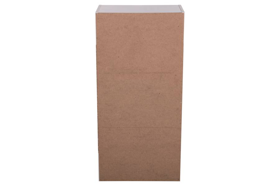 ΡΑΦΙΕΡΑ ΤΟΙΧΟΥ CUBICON HM9941.01 ΛΕΥΚΗ ΜΕΛΑΜΙΝΗ 38,5x23,5x80Υεκ.