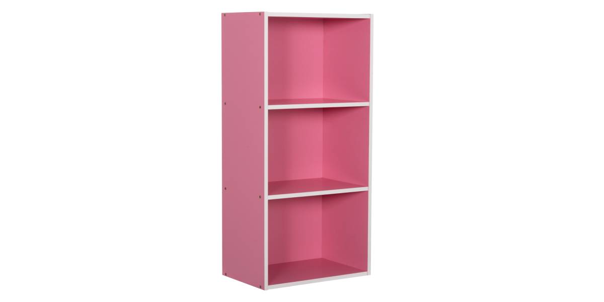 ΡΑΦΙΕΡΑ ΤΟΙΧΟΥ CUBICON HM9941.06 ΡΟΖ-ΛΕΥΚΗ ΜΕΛΑΜΙΝΗ 38,5x23,5x80Υεκ.