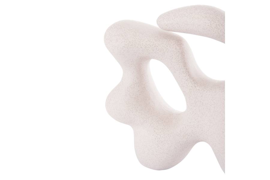 ΕΠΙΤΡΑΠΕΖΙΟ ΚΕΡΑΜΙΚΟ ΔΙΑΚΟΣΜΗΤΙΚΟ ΣΕΙΡΑ ISIL HM4596 ΚΡΥΣΤΑΛΛ.ΥΠΟΛΕΥΚΟ 33x14x29Υ εκ