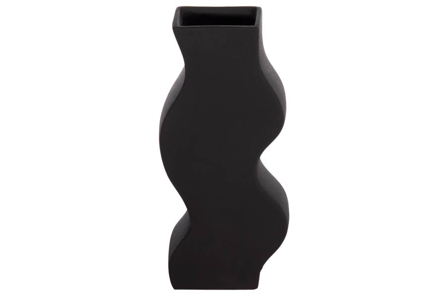 ΕΠΙΤΡΑΠΕΖΙΟ ΚΕΡΑΜΙΚΟ ΔΙΑΚΟΣΜΗΤΙΚΟ ΣΕΙΡΑ SEBOR HM4589.02 ΜΑΥΡΟ ΜΑΤ 14x6.5x30Υεκ