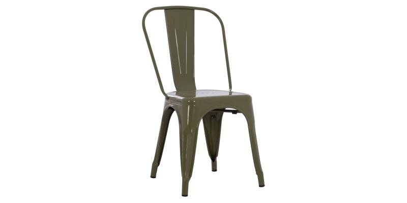 ΚΑΡΕΚΛΑ ΜΕΤΑΛΛΙΚΗ MELITA-PRO HM8641.43 ΣΕ DARK OLIVE GREEN 43x50x82Υεκ.