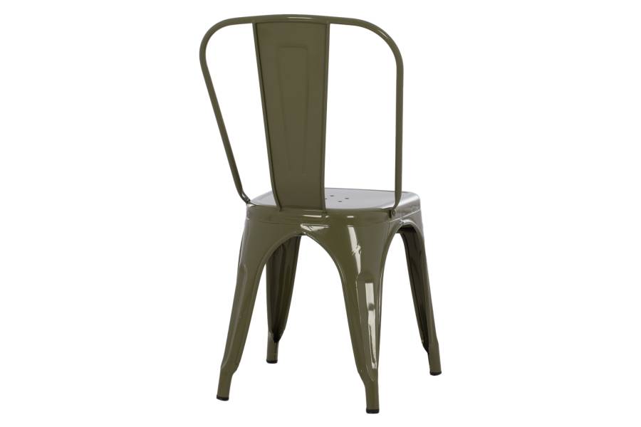 ΚΑΡΕΚΛΑ ΜΕΤΑΛΛΙΚΗ MELITA-PRO HM8641.43 ΣΕ DARK OLIVE GREEN 43x50x82Υεκ.