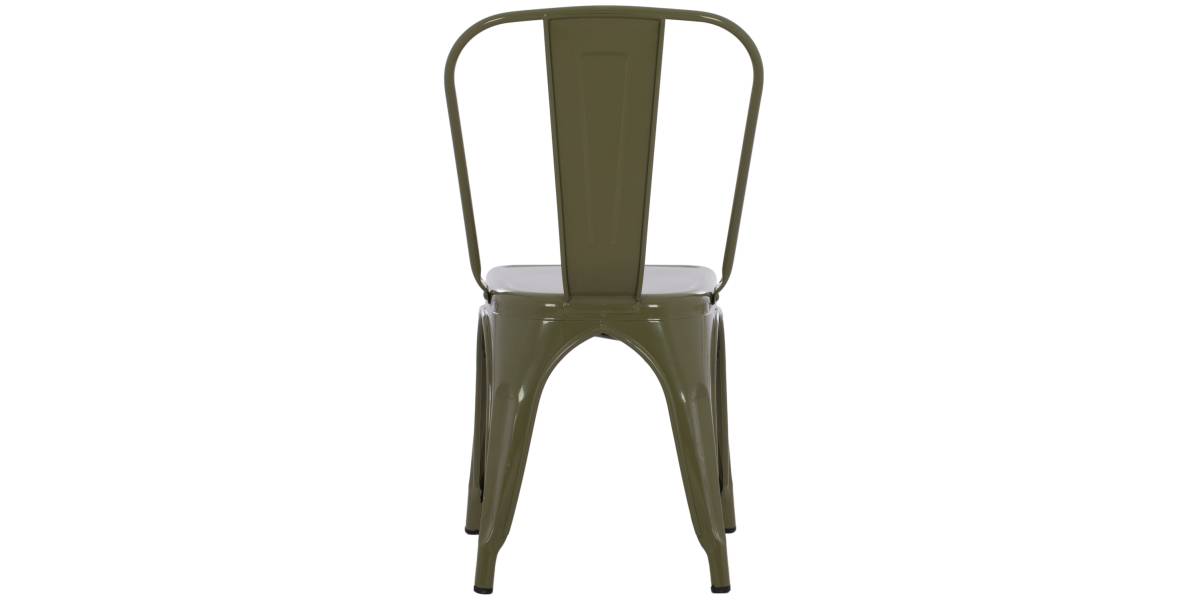 ΚΑΡΕΚΛΑ ΜΕΤΑΛΛΙΚΗ MELITA-PRO HM8641.43 ΣΕ DARK OLIVE GREEN 43x50x82Υεκ.