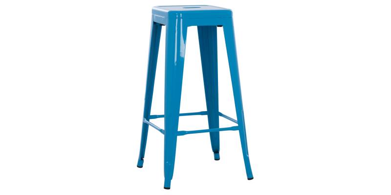 ΣΚΑΜΠΟ ΜΠΑΡ ΜΕΤΑΛΛΙΚΟ MELITA-PRO HM8642.48 ΣΕ ΜΠΛΕ 43x43x78Υεκ.