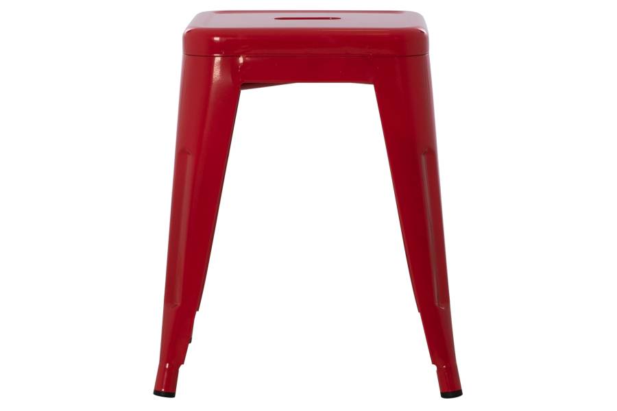 ΣΚΑΜΠΟ ΜΕΤΑΛΛΙΚΟ MELITA HM0096.44 ΣΕ ΚΟΚΚΙΝΟ ΧΡΩΜΑ 37x37x45Υεκ.