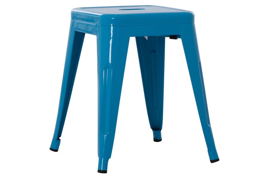 ΣΚΑΜΠΟ ΜΕΤΑΛΛΙΚΟ MELITA HM0096.48 ΣΕ ΜΠΛΕ ΧΡΩΜΑ 37x37x45Υεκ.