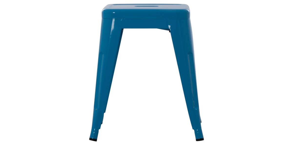 ΣΚΑΜΠΟ ΜΕΤΑΛΛΙΚΟ MELITA HM0096.48 ΣΕ ΜΠΛΕ ΧΡΩΜΑ 37x37x45Υεκ.
