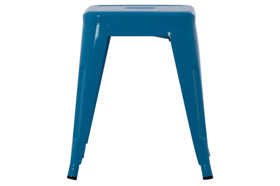 ΣΚΑΜΠΟ ΜΕΤΑΛΛΙΚΟ MELITA HM0096.48 ΣΕ ΜΠΛΕ ΧΡΩΜΑ 37x37x45Υεκ.