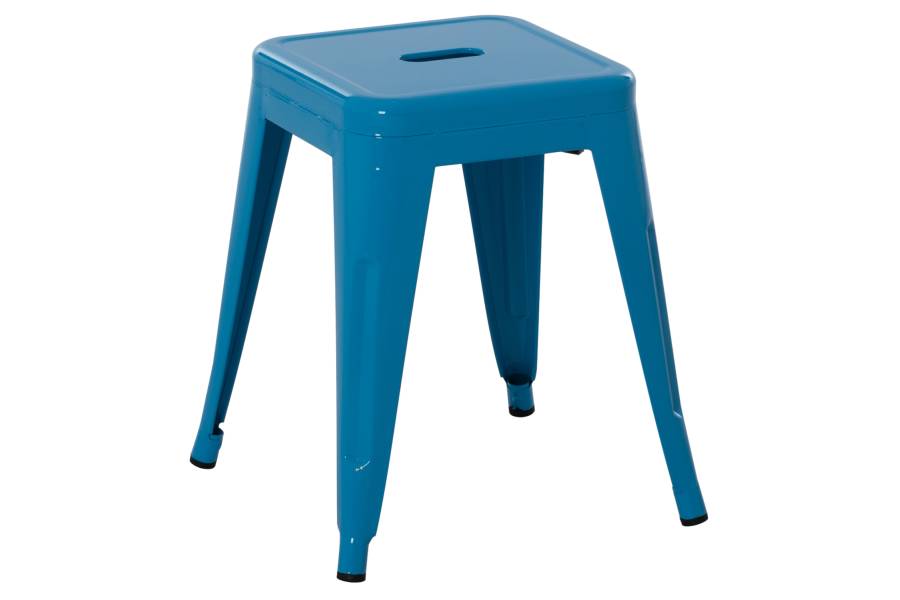 ΣΚΑΜΠΟ ΜΕΤΑΛΛΙΚΟ MELITA HM0096.48 ΣΕ ΜΠΛΕ ΧΡΩΜΑ 37x37x45Υεκ.