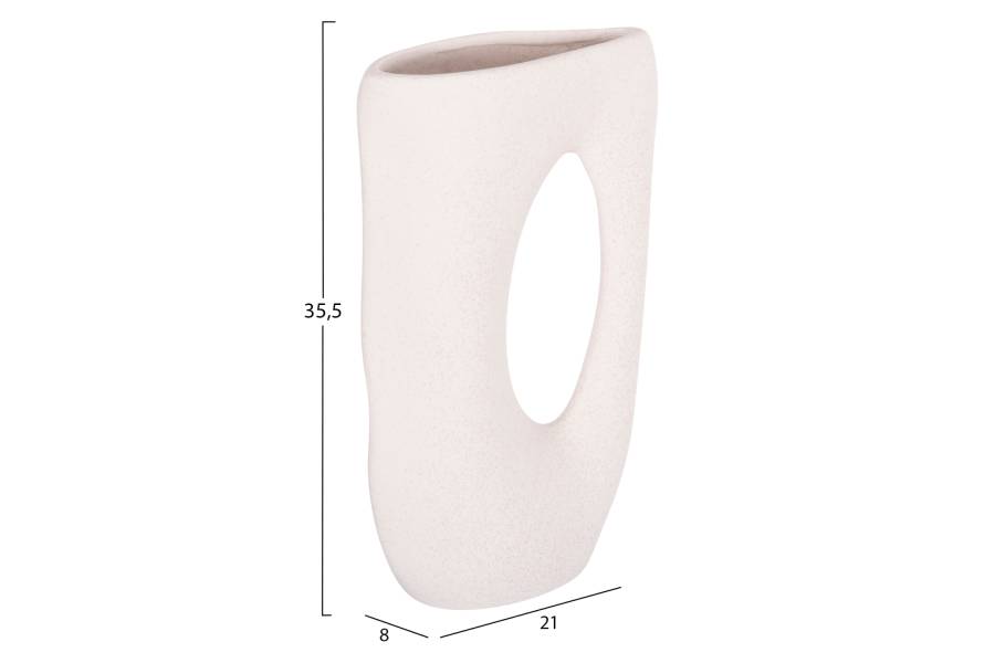 ΕΠΙΤΡΑΠΕΖΙΟ ΚΕΡΑΜΙΚΟ ΔΙΑΚΟΣΜΗΤΙΚΟ SEBOR HM4626.01 ΥΠΟΛΕΥΚΟ ΚΡΥΣΤΑΛΛΙΚΟ 21x8x35.5Υεκ