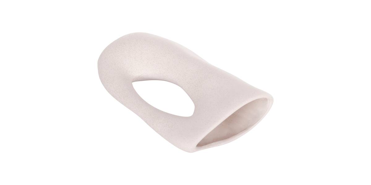 ΕΠΙΤΡΑΠΕΖΙΟ ΚΕΡΑΜΙΚΟ ΔΙΑΚΟΣΜΗΤΙΚΟ SEBOR HM4626.01 ΥΠΟΛΕΥΚΟ ΚΡΥΣΤΑΛΛΙΚΟ 21x8x35.5Υεκ