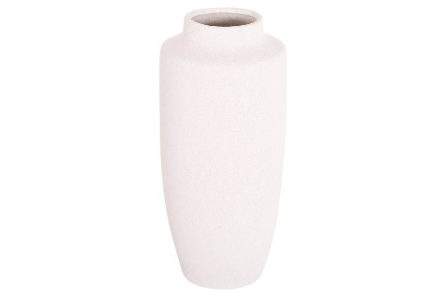 ΕΠΙΤΡΑΠΕΖΙΟ ΚΕΡΑΜΙΚΟ ΔΙΑΚΟΣΜΗΤΙΚΟ ΒΑΖΟ GALAD HM4587.01 ΕΚΡΟΥ ΚΡΥΣΤΑΛΛΙΚΟ Φ17,5x40Υεκ