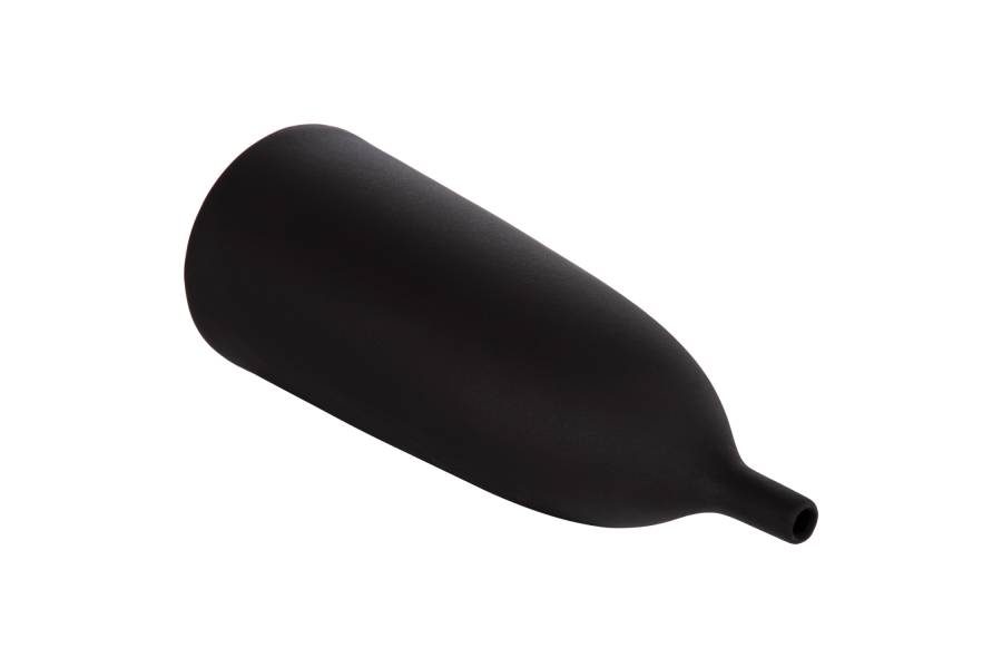 ΕΠΙΤΡΑΠΕΖΙΟ ΚΕΡΑΜΙΚΟ ΔΙΑΚΟΣΜΗΤΙΚΟ GALAD HM4633.02 ΜΑΥΡΟ ΜΑΤ Φ18x49Υ εκ.