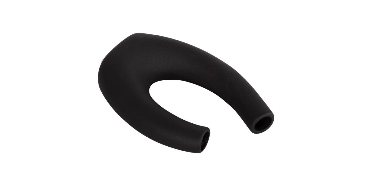 ΕΠΙΤΡΑΠΕΖΙΟ ΚΕΡΑΜΙΚΟ ΔΙΑΚΟΣΜΗΤΙΚΟ ELLIPTO HM4643.02 ΜΑΥΡΟ ΜΑΤ 15x7x21,5Υεκ