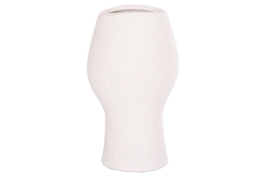 ΕΠΙΤΡΑΠΕΖΙΟ ΚΕΡΑΜΙΚΟ ΔΙΑΚΟΣΜΗΤΙΚΟ HUMANS HM4631 ΥΠΟΛΕΥΚΟ ΚΡΥΣΤΑΛΛΙΚΟ Φ14x25Υεκ