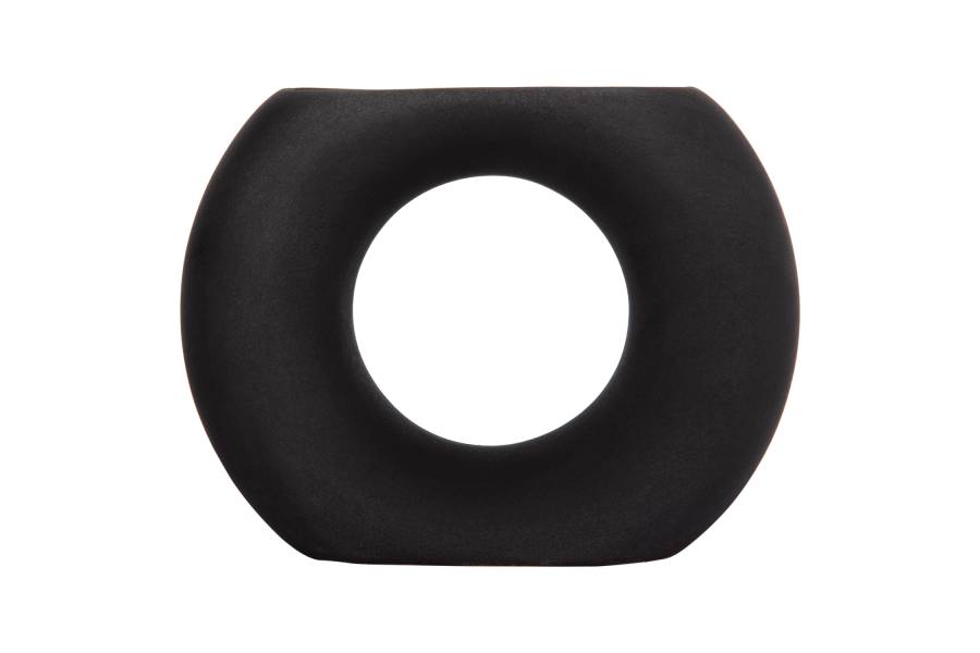 ΕΠΙΤΡΑΠΕΖΙΟ ΚΕΡΑΜΙΚΟ ΔΙΑΚΟΣΜΗΤΙΚΟ ELLIPTO HM4646.02 ΜΑΥΡΟ ΜΑΤ 18x6,5x14Υεκ