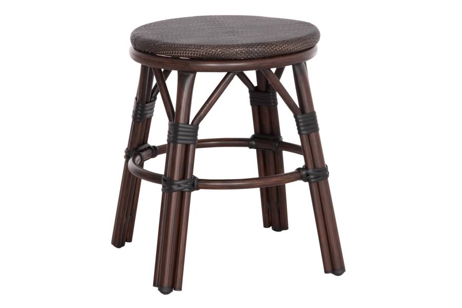 ΣΚΑΜΠΟ ΑΛΟΥΜΙΝΙΟΥ CHINO HM6285.01 BAMBOO LOOK ΚΑΦΕ-TEXTILENE ΚΑΦΕ Φ36x46Υεκ.