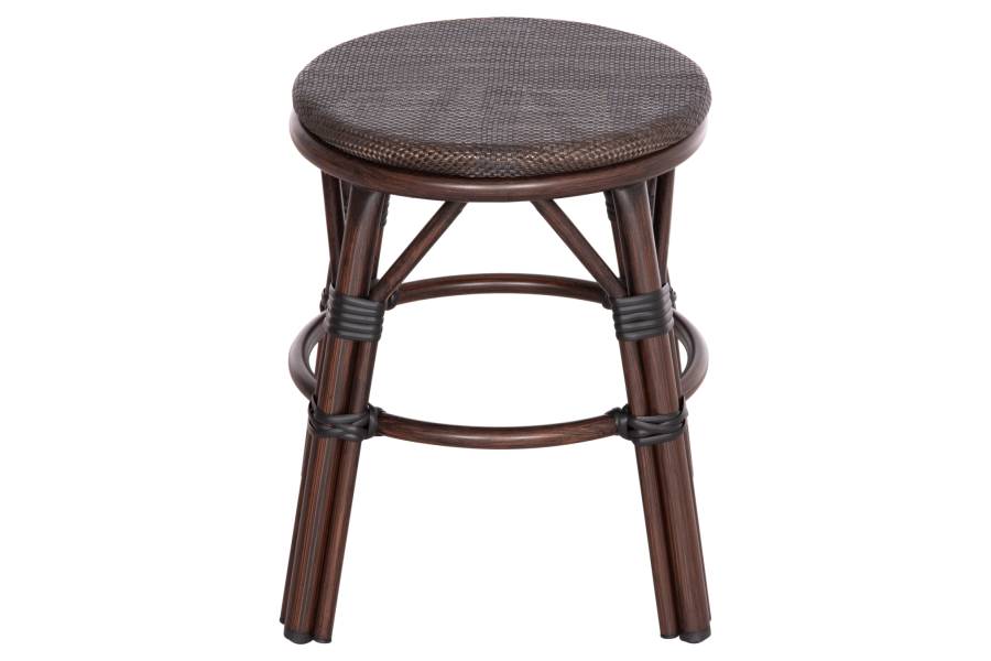 ΣΚΑΜΠΟ ΑΛΟΥΜΙΝΙΟΥ CHINO HM6285.01 BAMBOO LOOK ΚΑΦΕ-TEXTILENE ΚΑΦΕ Φ36x46Υεκ.