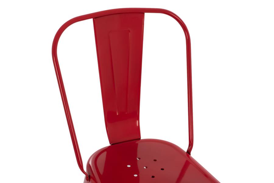 ΚΑΡΕΚΛΑ ΜΕΤΑΛΛΙΚΗ MELITA-PRO HM8641.44 ΚΟΚΚΙΝΗ 44x47x84.5Υεκ.