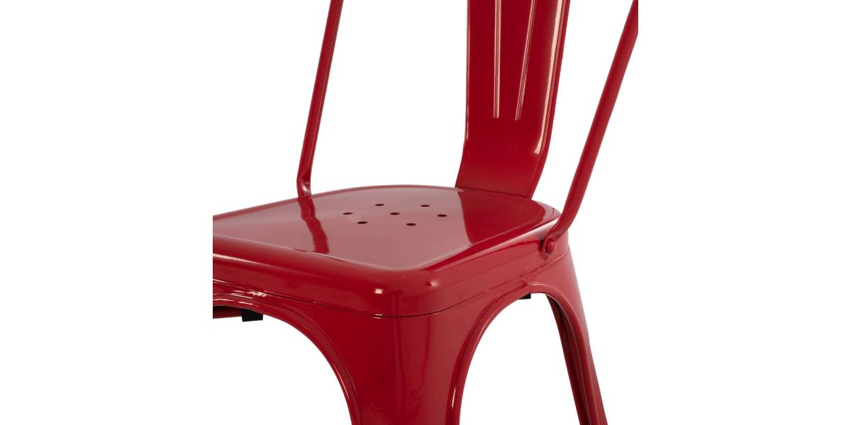 ΚΑΡΕΚΛΑ ΜΕΤΑΛΛΙΚΗ MELITA-PRO HM8641.44 ΚΟΚΚΙΝΗ 44x47x84.5Υεκ.