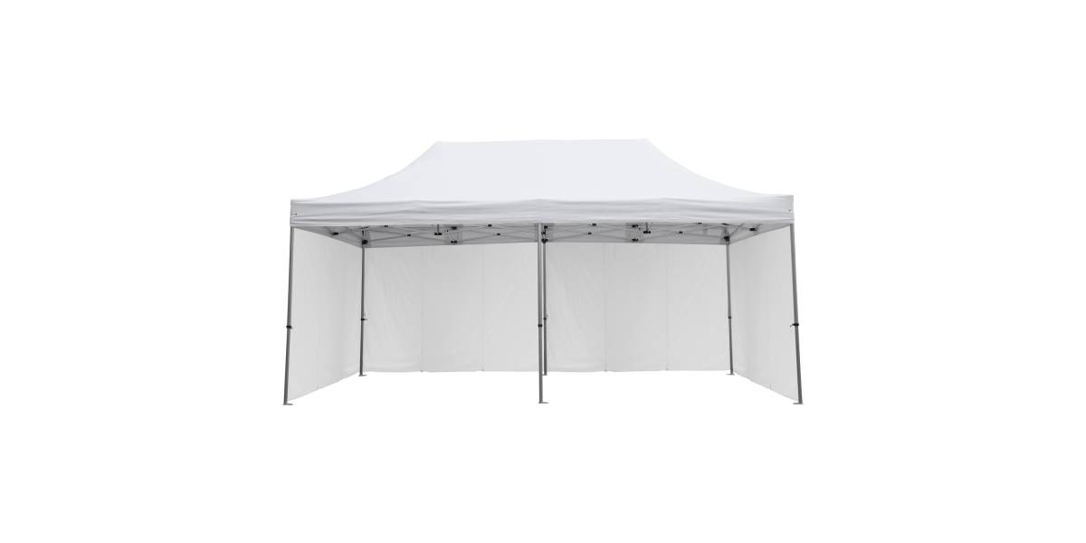 GAZEBO ΕΠΑΓΓΕΛΜΑΤΙΚΟ ΒΑΡΕΩΣ ΤΥΠΟΥ CRESSEN HM21099.01 ΠΤΥΣΣΟΜΕΝΟ ΑΛΟΥΜΙΝΙΟΥ 3x6x3,4Yμ