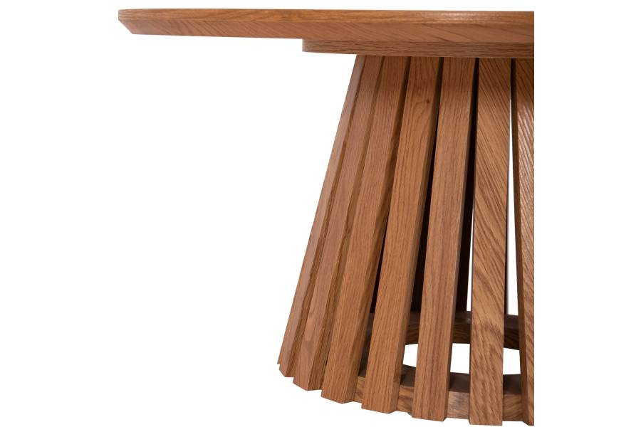 ΣΕΤ 2ΤΜΧ ΤΡΑΠΕΖΙΑ ΣΑΛΟΝΙΟΥ TALBERT HM21083 MDF ΦΥΣΙΚΟ ΞΥΛΟΥ Φ80εκ & Φ45εκ