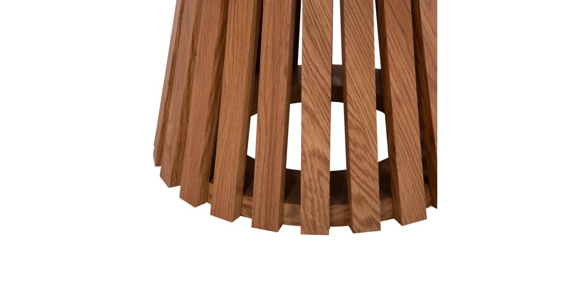 ΣΕΤ 2ΤΜΧ ΤΡΑΠΕΖΙΑ ΣΑΛΟΝΙΟΥ TALBERT HM21083 MDF ΦΥΣΙΚΟ ΞΥΛΟΥ Φ80εκ & Φ45εκ