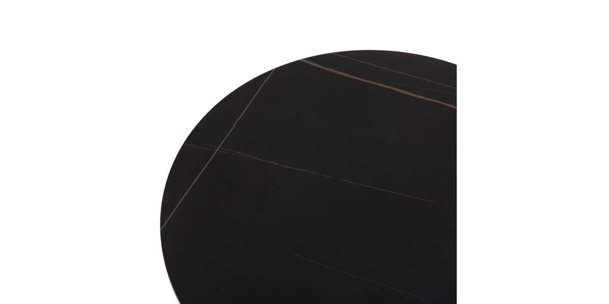 ΣΕΤ 2ΤΜΧ ΤΡΑΠΕΖΙΑ ΣΑΛΟΝΙΟΥ DUNCAN HM21081 MDF ΚΑΙ ΚΕΡΑΜΙΚΟ TOP Φ80εκ & Φ45εκ