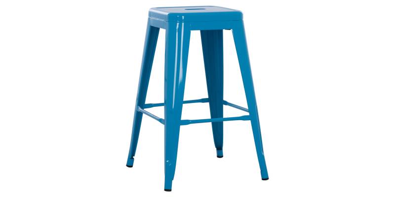 ΣΚΑΜΠΟ ΜΕΣΑΙΟΥ ΥΨΟΥΣ ΜΕΤΑΛΛΙΚΟ MELITA-PRO HM8573.48 ΜΠΛΕ 43x43x67Υεκ.