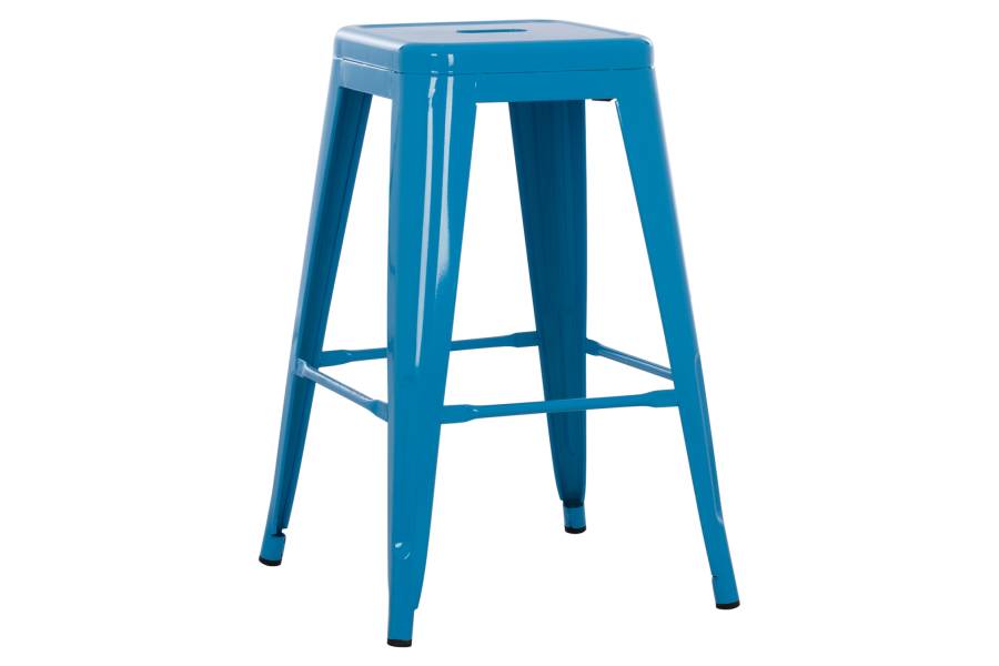 ΣΚΑΜΠΟ ΜΕΣΑΙΟΥ ΥΨΟΥΣ ΜΕΤΑΛΛΙΚΟ MELITA-PRO HM8573.48 ΜΠΛΕ 43x43x67Υεκ.