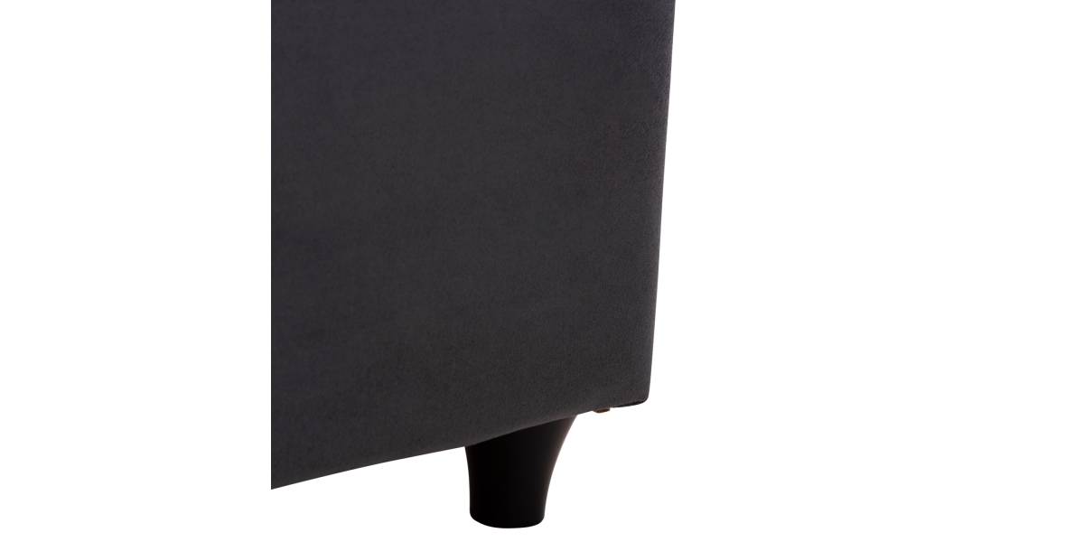 ΚΡEΒΑΤΙ ΜΕ ΑΠΟΘΗΚΕΥΤΙΚΟ ΧΩΡΟ IRIDA HM718 ΓΚΡΙ ΒΕΛΟΥΔΟ ΓΙΑ ΣΤΡΩΜΑ 160x200εκ.