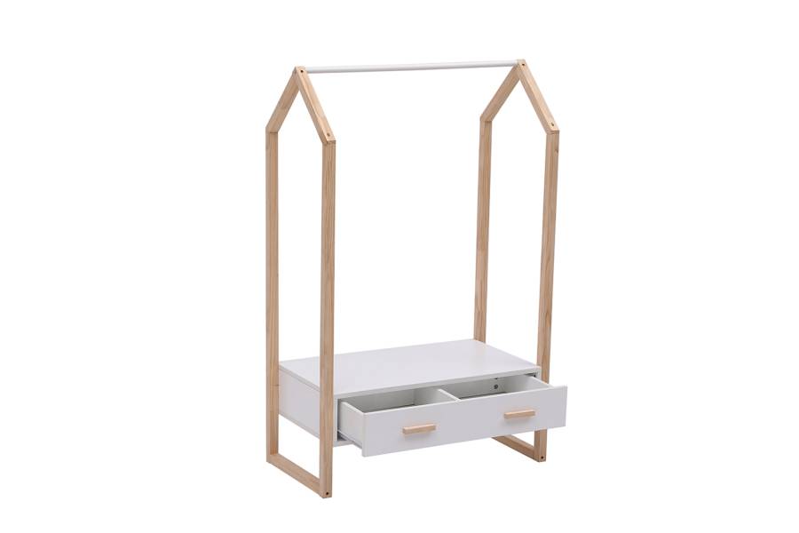 ΚΡΕΜΑΣΤΡΑ ΜΕ ΣΥΡΤΑΡΙ ΠΑΙΔΙΚH PEPE HM2492.03 ΜΕΛΑΜΙΝΗ-ΞΥΛΟ ΠΕΥΚΟΥ 80x40x125Υεκ