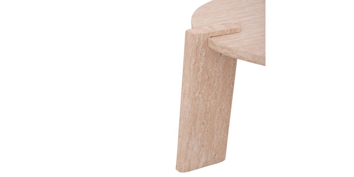 ΣΕΤ 2ΤΜΧ ΤΡΑΠΕΖΙΑ ΣΑΛΟΝΙΟΥ EQUIL HM9943.01 MDF ΜΕ ΜΕΛΑΜΙΝΗ-ΦΥΣΙΚΟ 66x66εκ + 87x87εκ