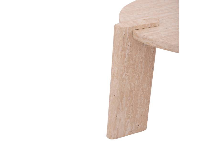 ΣΕΤ 2ΤΜΧ ΤΡΑΠΕΖΙΑ ΣΑΛΟΝΙΟΥ EQUIL HM9943.01 MDF ΜΕ ΜΕΛΑΜΙΝΗ-ΦΥΣΙΚΟ 66x66εκ + 87x87εκ