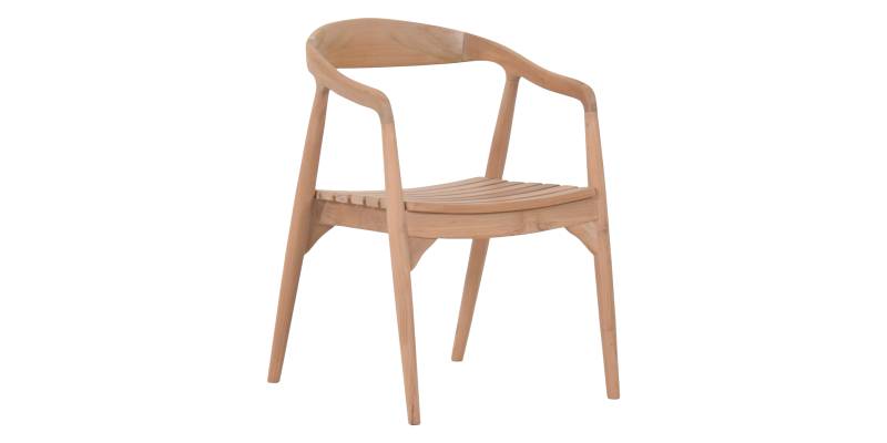 ΠΟΛΥΘΡΟΝΑ ΕΞΩΤΕΡΙΚΟΥ ΧΩΡΟΥ EBENIZER HM18106 ΞΥΛΟ TEAK-ΦΥΣΙΚΟ ΧΡΩΜΑ 54x56x75.5Υεκ.