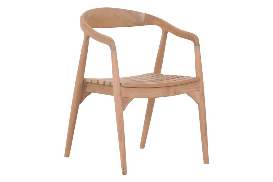 ΠΟΛΥΘΡΟΝΑ ΕΞΩΤΕΡΙΚΟΥ ΧΩΡΟΥ EBENIZER HM18106 ΞΥΛΟ TEAK-ΦΥΣΙΚΟ ΧΡΩΜΑ 54x56x75.5Υεκ.