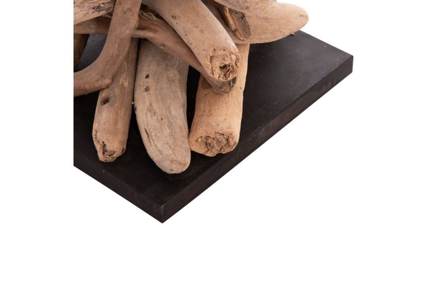 ΔΙΑΚΟΣΜΗΤΙΚΟ ΦΩΤΙΣΤΙΚΟ ΔΑΠΕΔΟΥ ALTAR HM4430 DRIFTWOOD--ΛΕΥΚΟ PVC Φ45x155Υεκ.