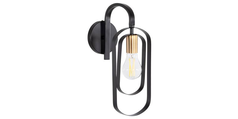 ΑΠΛΙΚΑ ΤΟΙΧΟΥ BIUT HM7443.11 ΜΕΤΑΛΛΟ ΣΕ ΜΑΥΡΟ--ΧΡΥΣΟ ΝΤΟΥΙ 16x19x38Υεκ.